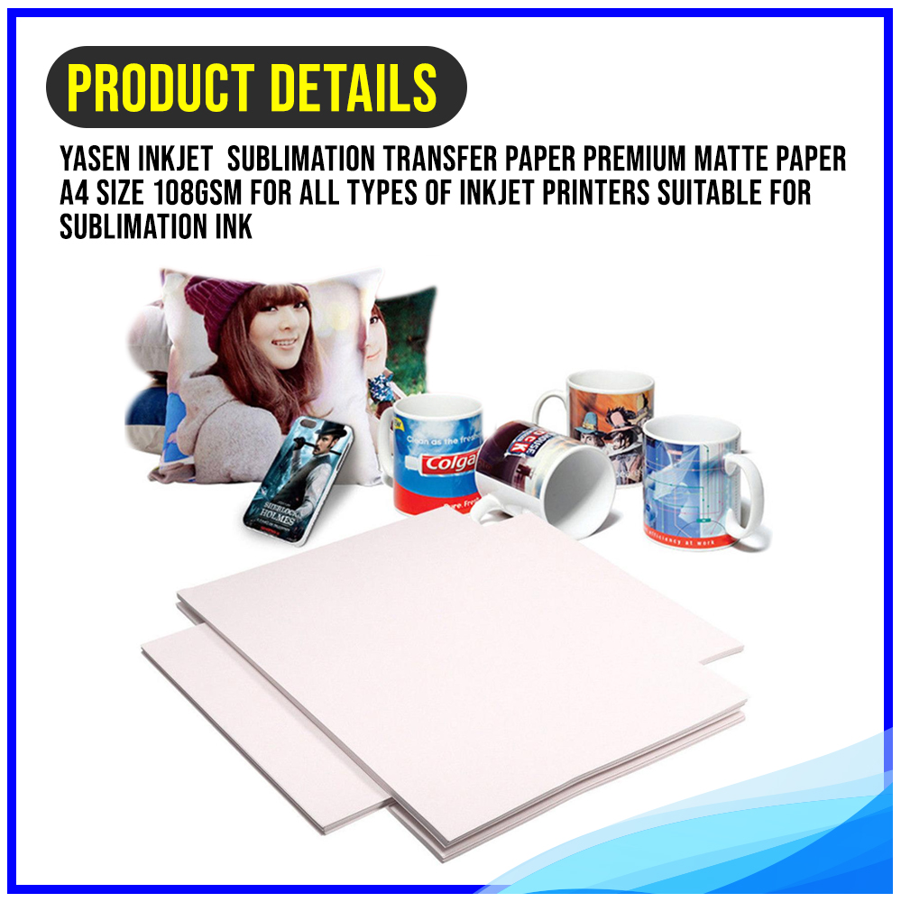 Sublimation Transfer Paper Yasen 