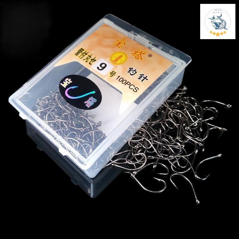 Lưỡi câu cá, lưỡi câu đài tháp bằng thép không gỉ siêu bén