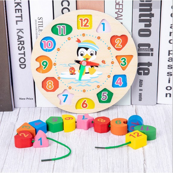 Combo 3 - 7 món đồ chơi gỗ cho bé phát triển tư duy cho bé