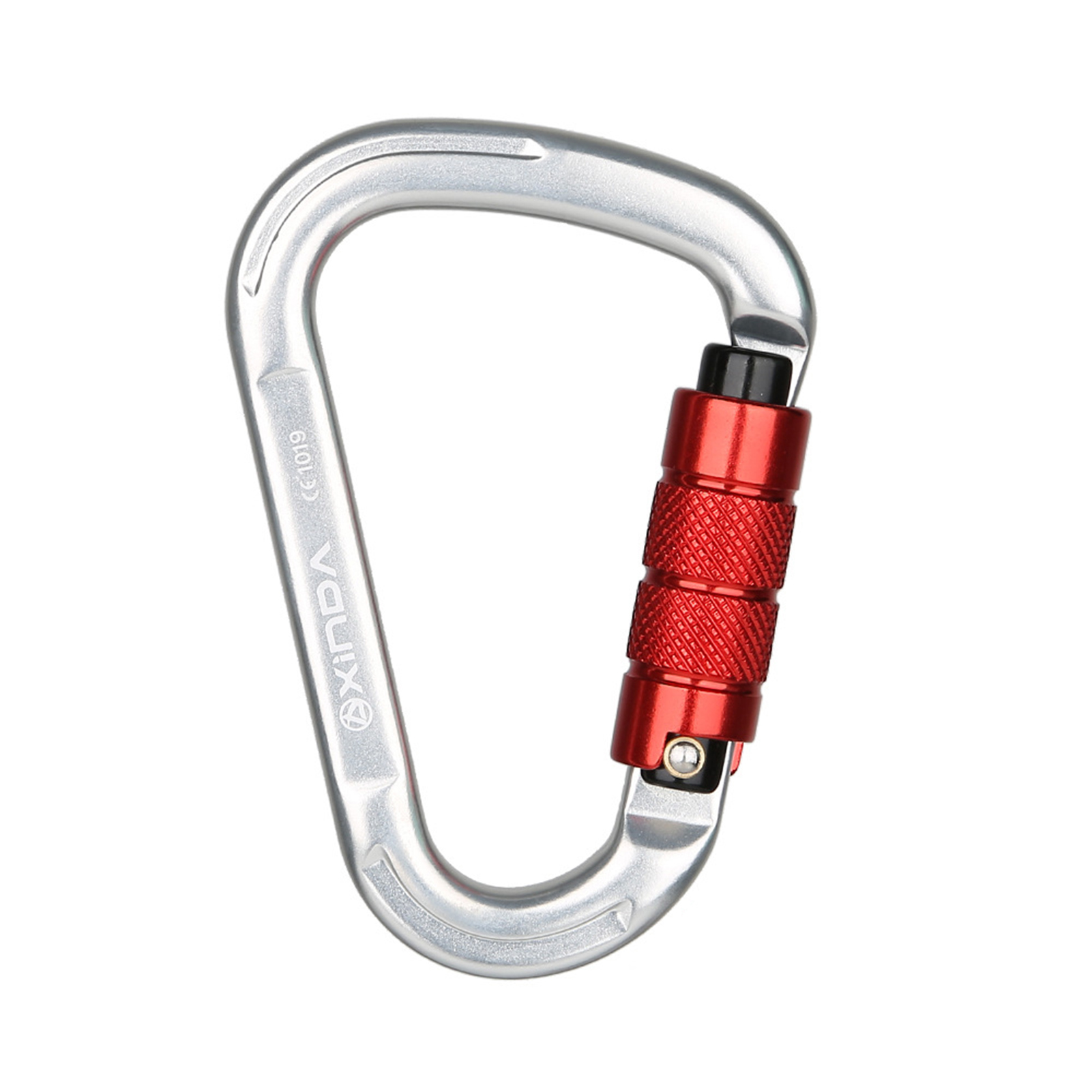 Master Carabiner Heavy Duty Safety Lock Aluminum Alloy Pear-Shape Mountaineering Buckle Hook for Rock Climbing