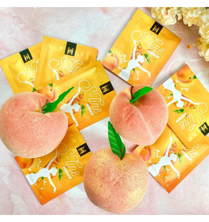 [HCM] Trà đào giảm cân Sline
