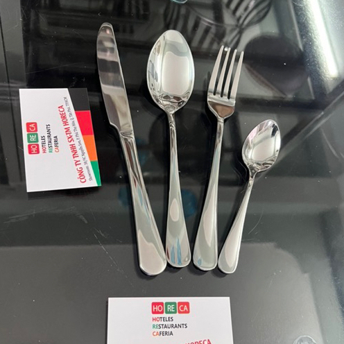 Dao muỗng nĩa nhà hàng, dao dĩa ăn bò bít tết , inox dày cao cấp, muỗng trà cà phê nhỏ - stainless steel