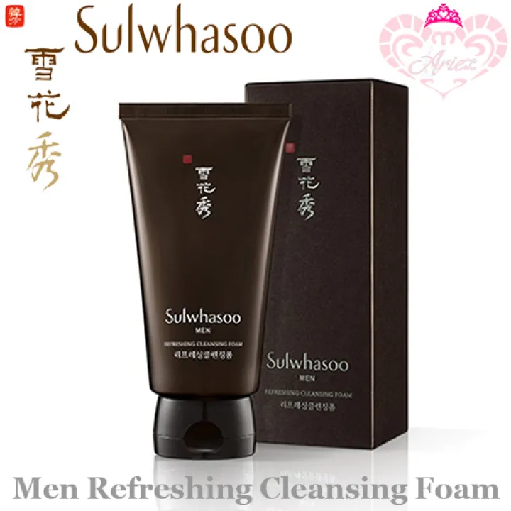 sulwhasoo men refreshing cleansing foam