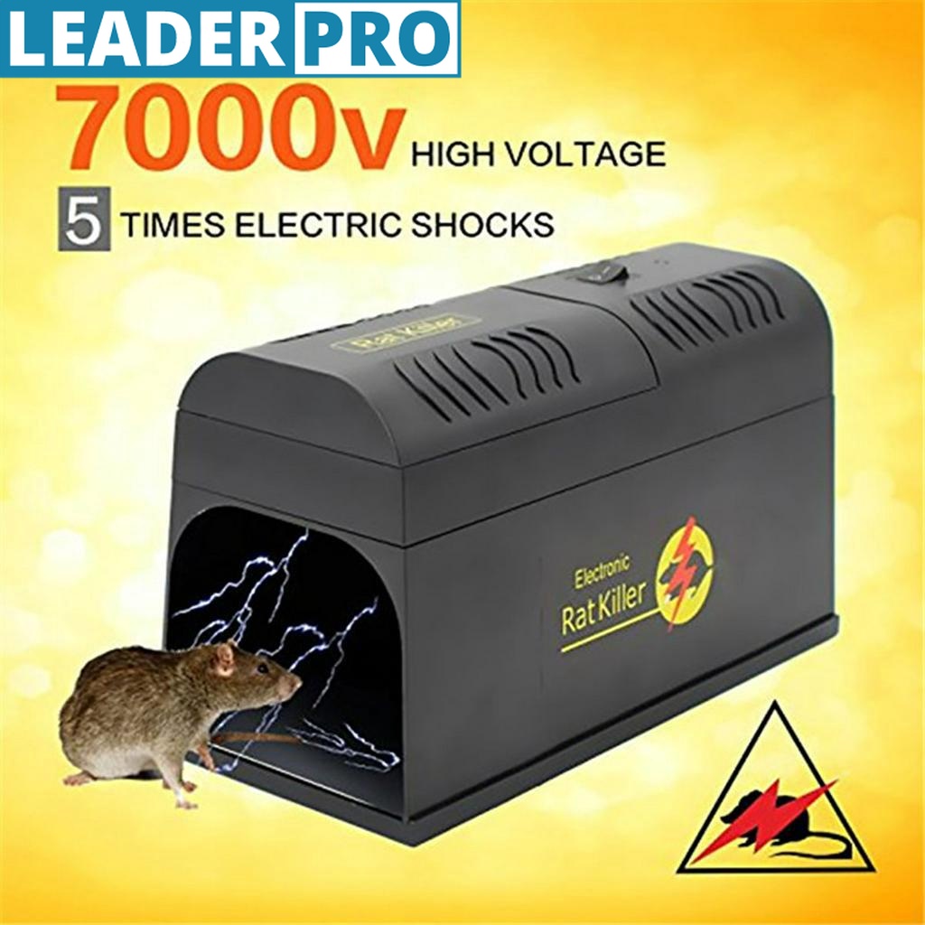 Electronic Rodent Mouse Zapper Home Use Pest Control Electric High Voltage Mouse Rat Trap Mouse Killer