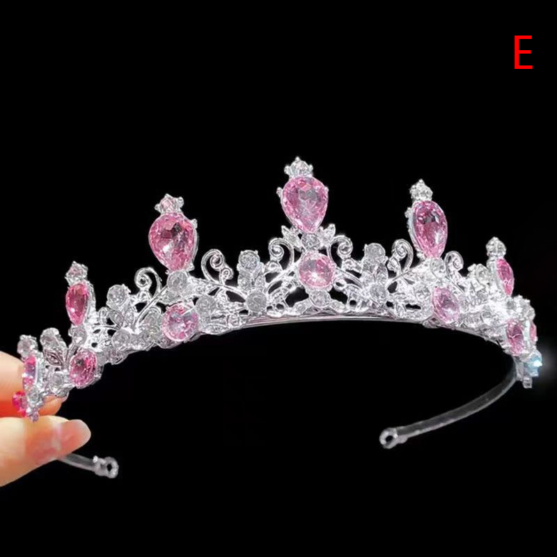 2023%20New%20Women%20Girls%20Silver%20Color%20Crown%20Headwear%20Korean%20Crystal%20Tiara%20Fashion%20Birthday%20Dress%20Rhinestone%20Crown%20Hair%20Accessories%20Junna%20-%20Image%204