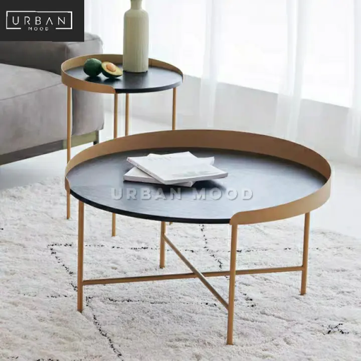 Pre Order Poland Minimalist Round Nesting Coffee Tables Deliver In 4 8 Weeks Lazada Singapore