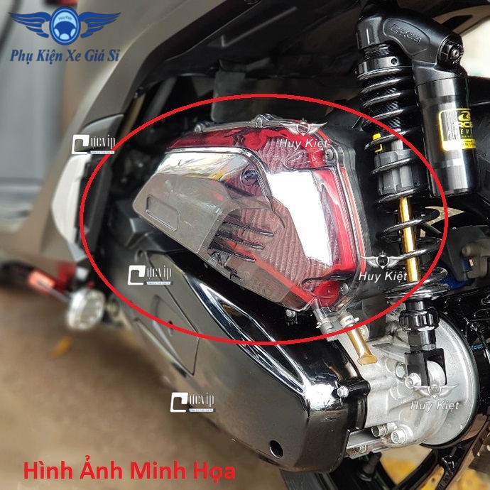 Ốp Pô E Trong Suốt Xe SH Đời 2017 - 2019 Đẳng Cấp MS1884