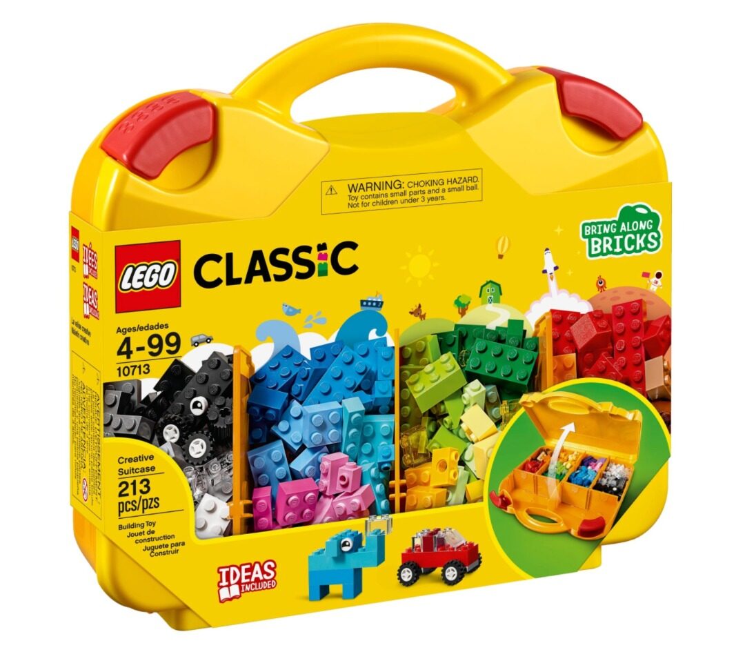 Lego® 10713 classic creative suitcase 213pcs 4+ lego đồ chơi gạch