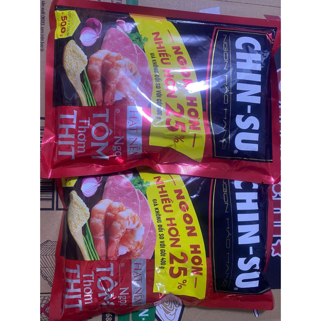 Hạt Nêm Chinsu Tôm Thịt 500 gram Ngon Rẻ (DATE MỚI)