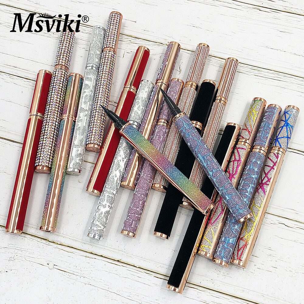 Wenefang%20Fashion%202/10/20pcs%20Magic%20Self-Adhesive%20Glue-Free%20Magnetic-Free%20Eyeliner%20Pen%20Wholesale%20Mink%20Eyelashes%20Waterproof%20Eye%20Liner%20Pencil%20Vendors%20-%20Image%202
