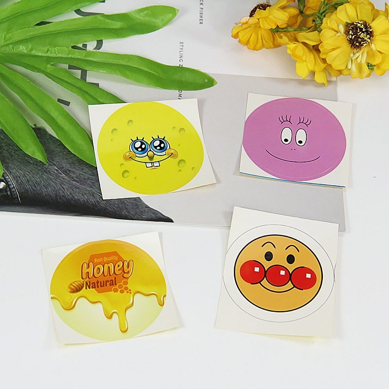 Honey DIY slime box set box sticker round sticker