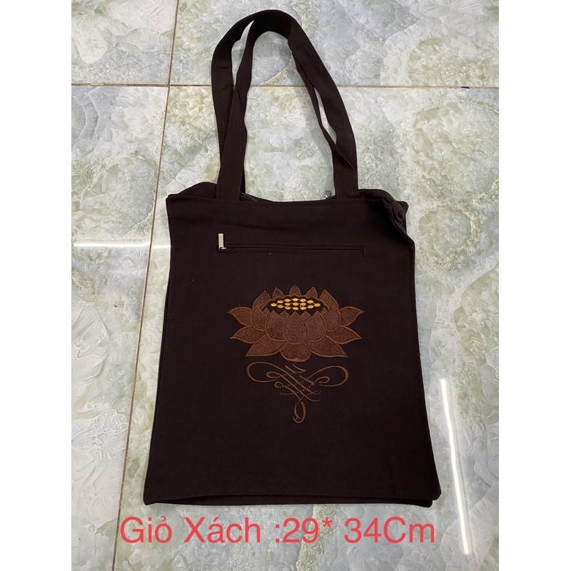 TÚI ĐI CHÙA # Giỏ Xách Adi # Bị # Túi Vải