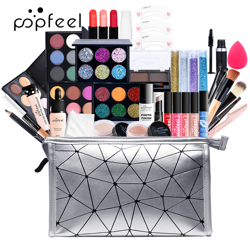 POPFEEL%208-56Pcs%20Makeup%20Set%20Full%20Professional%20Makeup%20Kit%20Eyeshadow%20Blush%20Foundation%20Face%20Powder%20Makeup%20Case%20Korean%20Cosmetic%20-%20Image%204