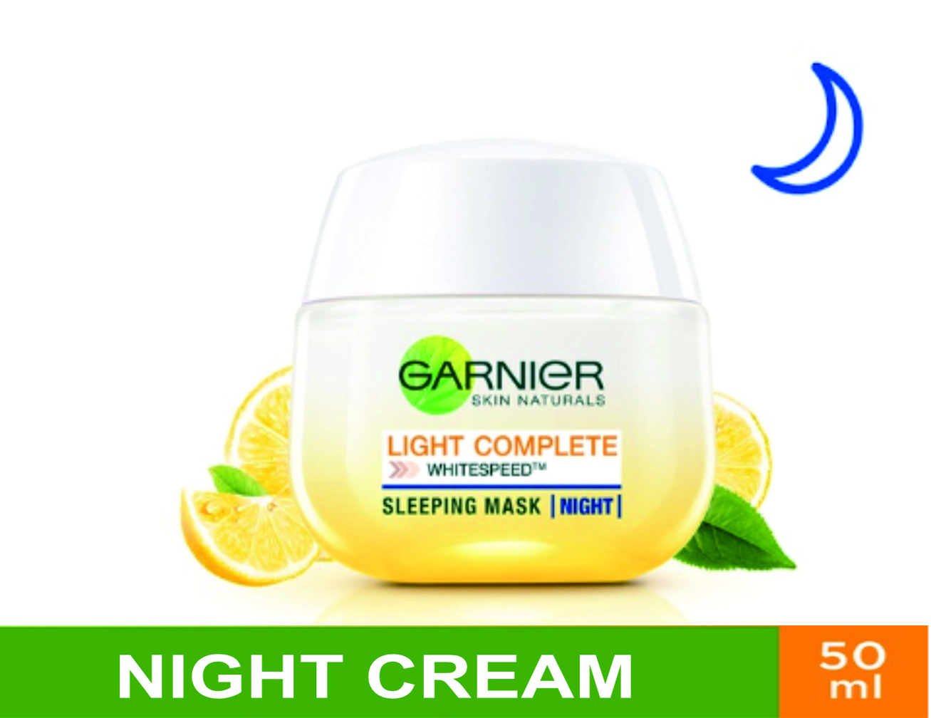 garnier complete night cream