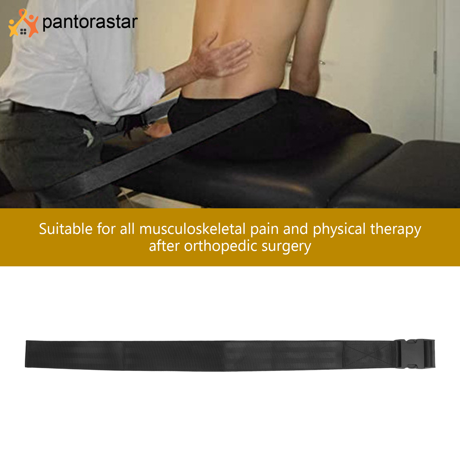 Arthrosis Mobilization Strap Polyester Adjustable Length Joint
