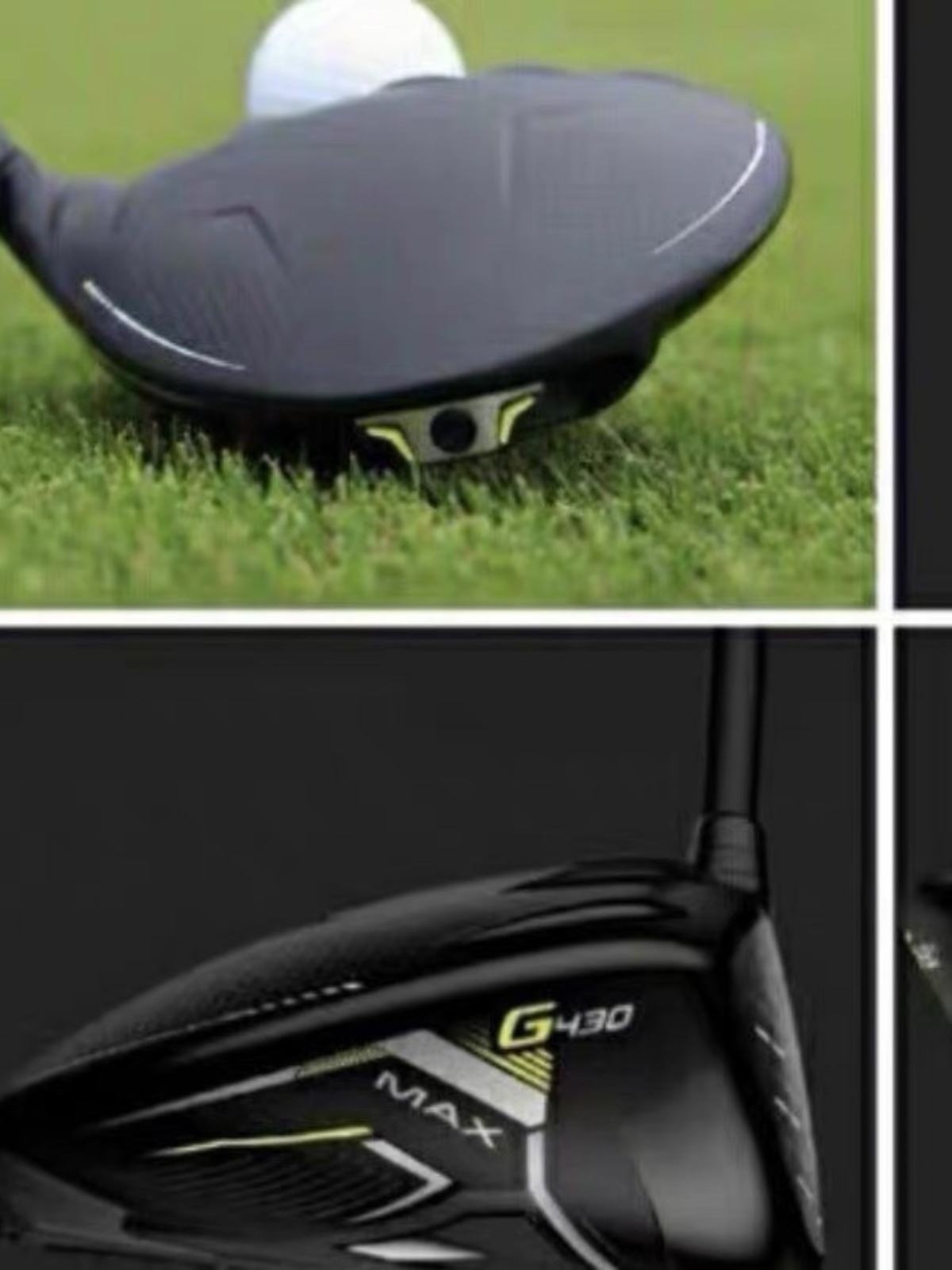 Golf club ♞ G430 MAX new PING golf club men's driver with high and long distance No