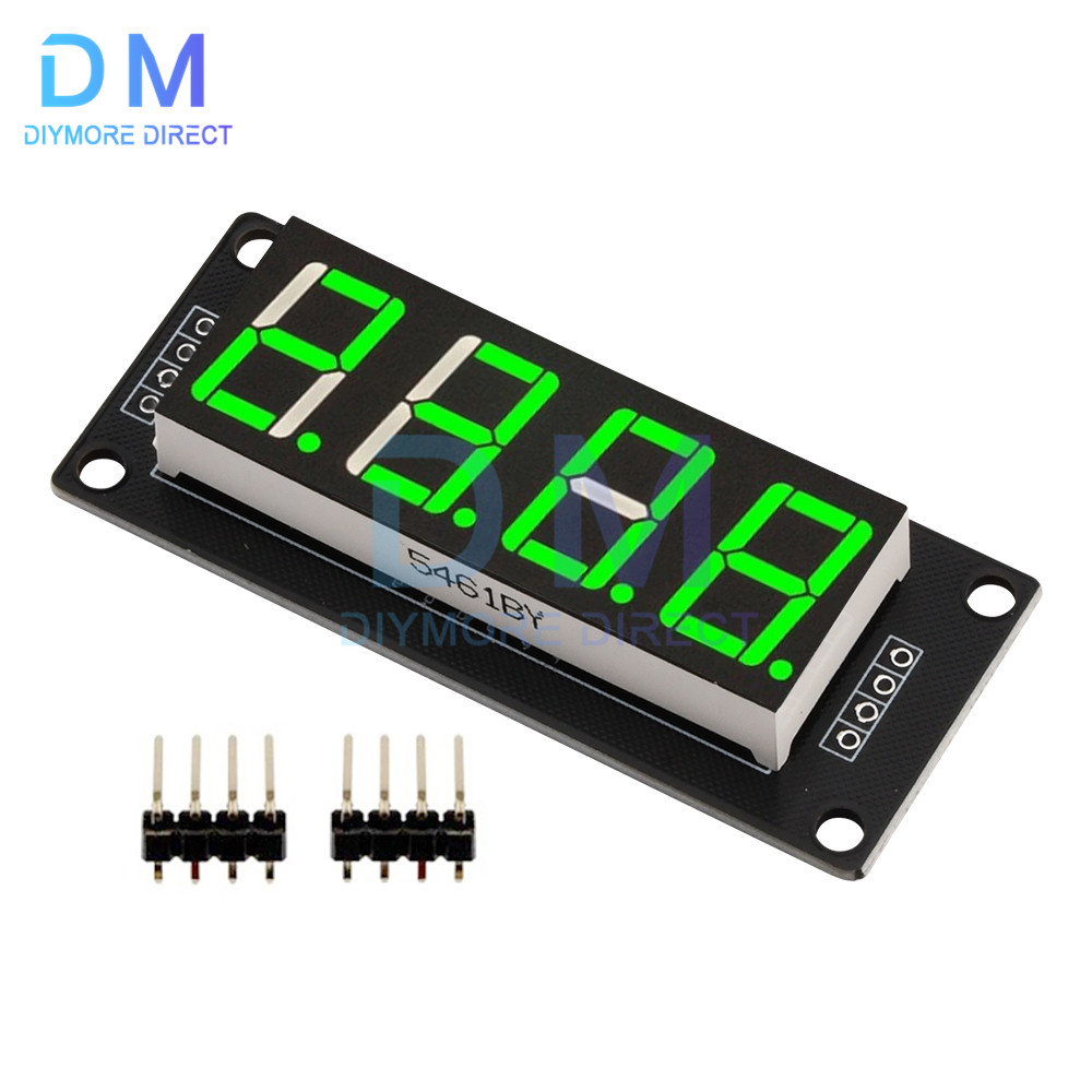 【Hot deal】 tm1637 LED display module for Arduino 4 digit 7 segment 0.56 inch clock indicator module Red Blue Green White. 