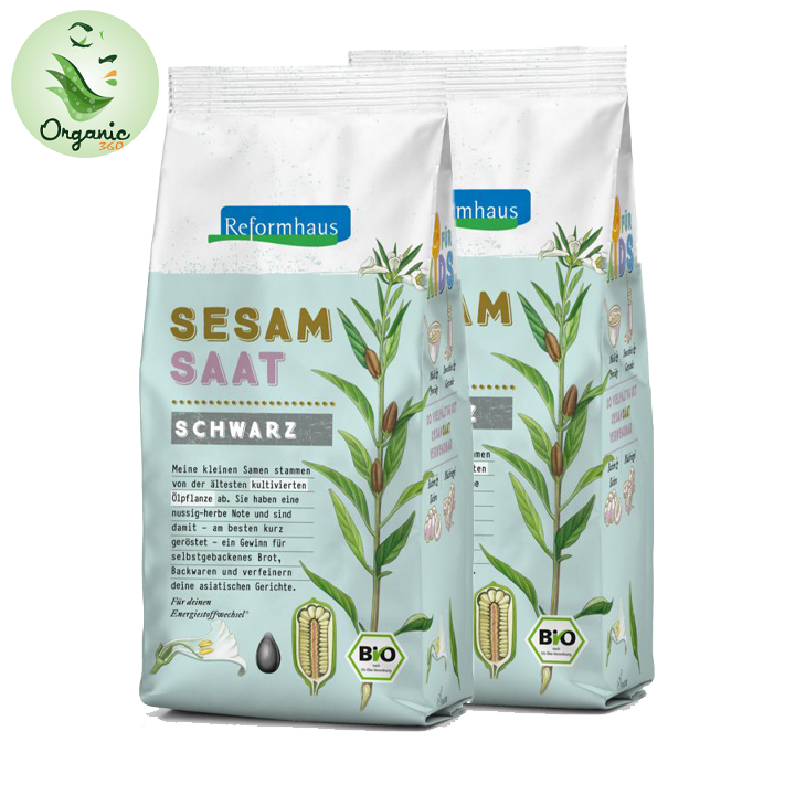 Reformhaus Organic Black Sesame Seeds 250g