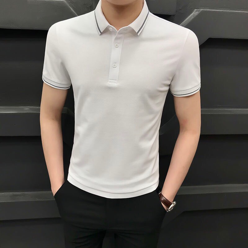 (Deal Sốc) Áo thun nam polo cổ bẻ tay ngắn,áo thun nam có cổ ngắn tay dáng ôm thời trang cao cấp, Chất cotton dày dặn - Thiết kế sang trọng Taylorfashion D22