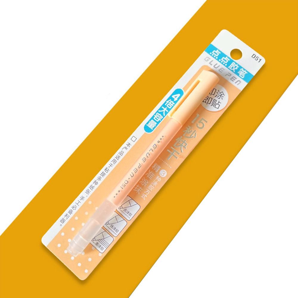REGAETJ Thủ công Màu kẹo Độ nhớt cao Tự Làm Thủ Công Phong bì sổ tay nhật ký DIY Scrapbooking Keo dính hình bút Bút keo dính Sinh viên Văn Phòng Phẩm Bút keo chấm