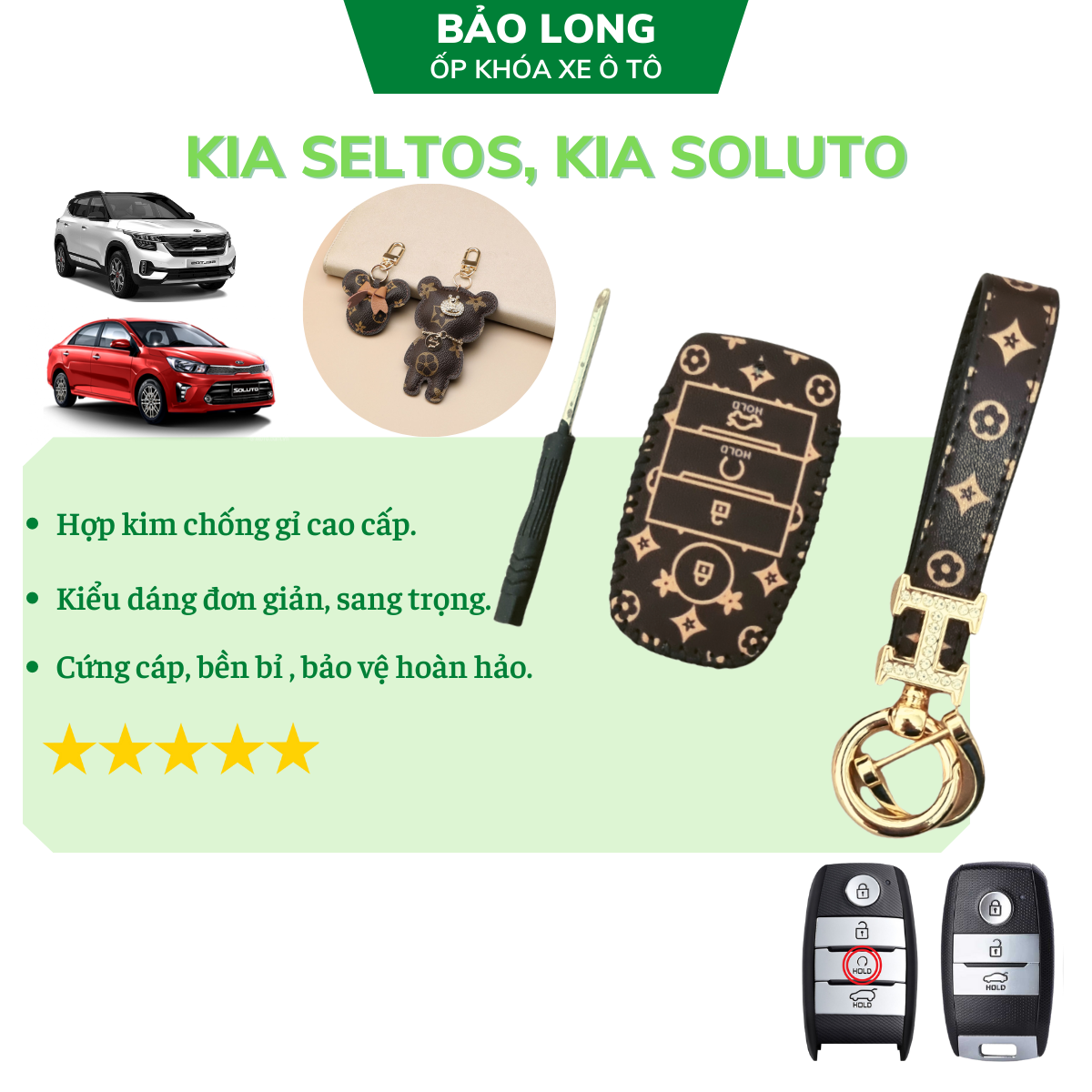 Bao da KIA SELTOS, KIA SOLUTO 2021