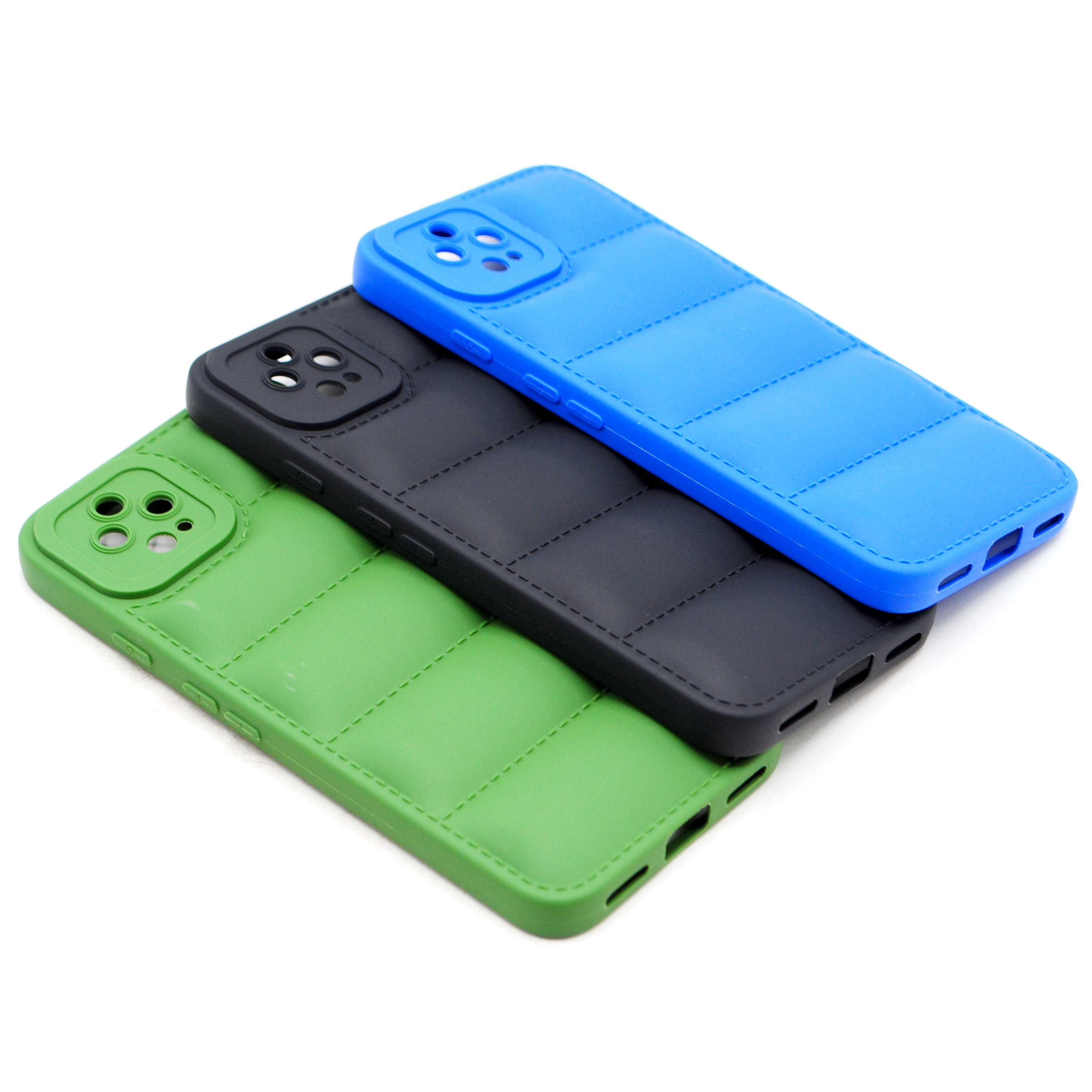 Google Pixel 4 Back Cover Multicolour Soft Puff Case For Pixel 4