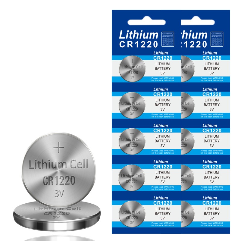 Vỉ 5 viên pin CR1220 Lithium Battery 3V ( GIÁ 1 Vĩ 5 VIÊN )