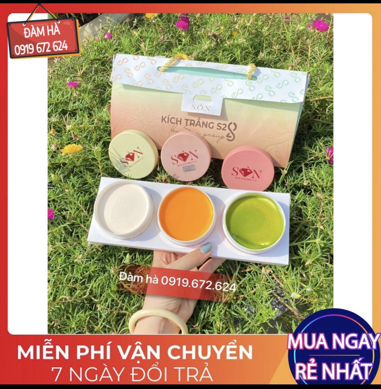 mua 1 tanwgj1 kem body măng cụt son