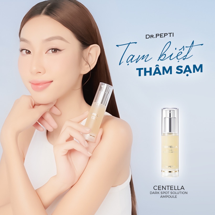 Tinh Chất Dưỡng Trắng Căng Bóng DR.PEPTI Centella Dark Spot Solution Ampoule 30ml