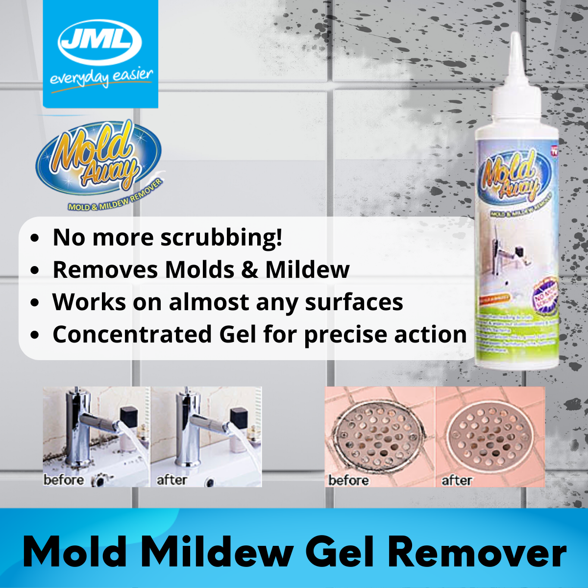 [JML Official] Ultimo Mold Away | Remove mold mildew easy to use no ...