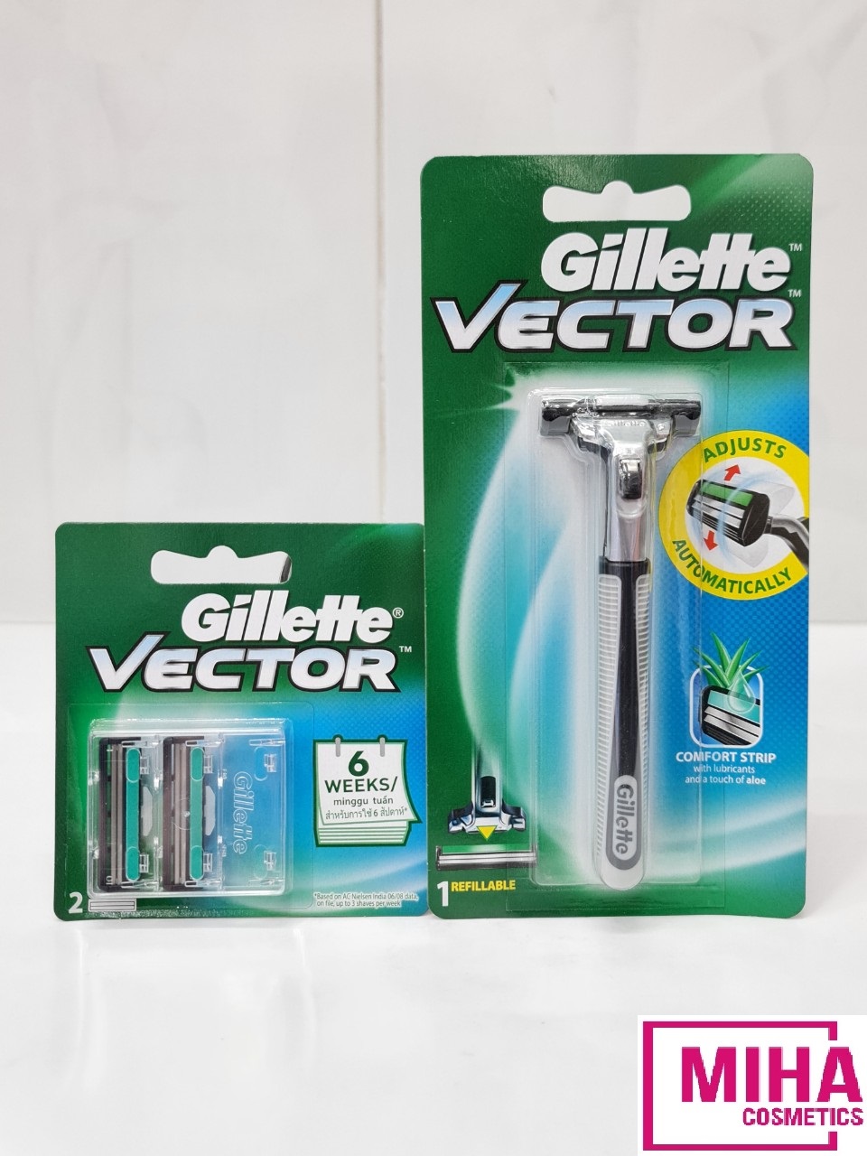 Dao Cạo Râu Hoặc Lưỡi Cạo Thay Thế Gillette Vector