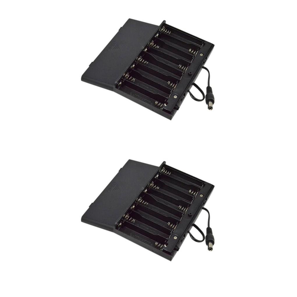 1/2/3/5 12V AA Battery Box DIY Battery Holder Battery Packs Case Power ...