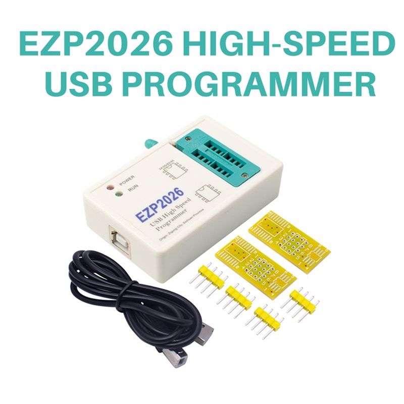 USB Programmer EZP2026 USB High-Speed Drive Free Programmer 12Mbps Fast ...