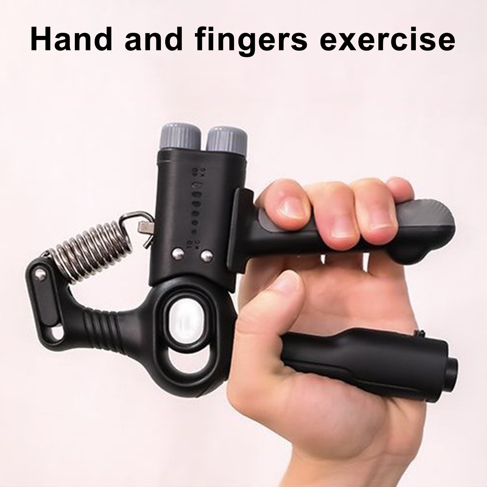 Hand Exerciser Wrist Strengthener Adjustable Grip Strength Trainer for Building Muscles and Improving Wrist Strength Non-slip Handle with Counting Feature Perfect