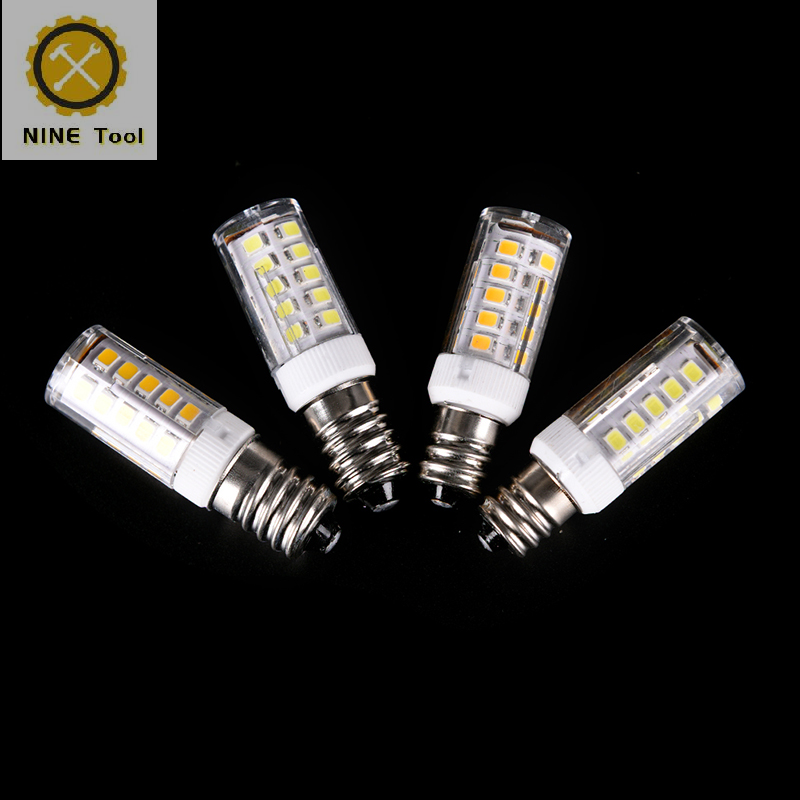 VON E12 E14 Mini Dimmable dẫn ánh sáng đèn chùm Spotlight tủ lạnh tủ lạnh đèn