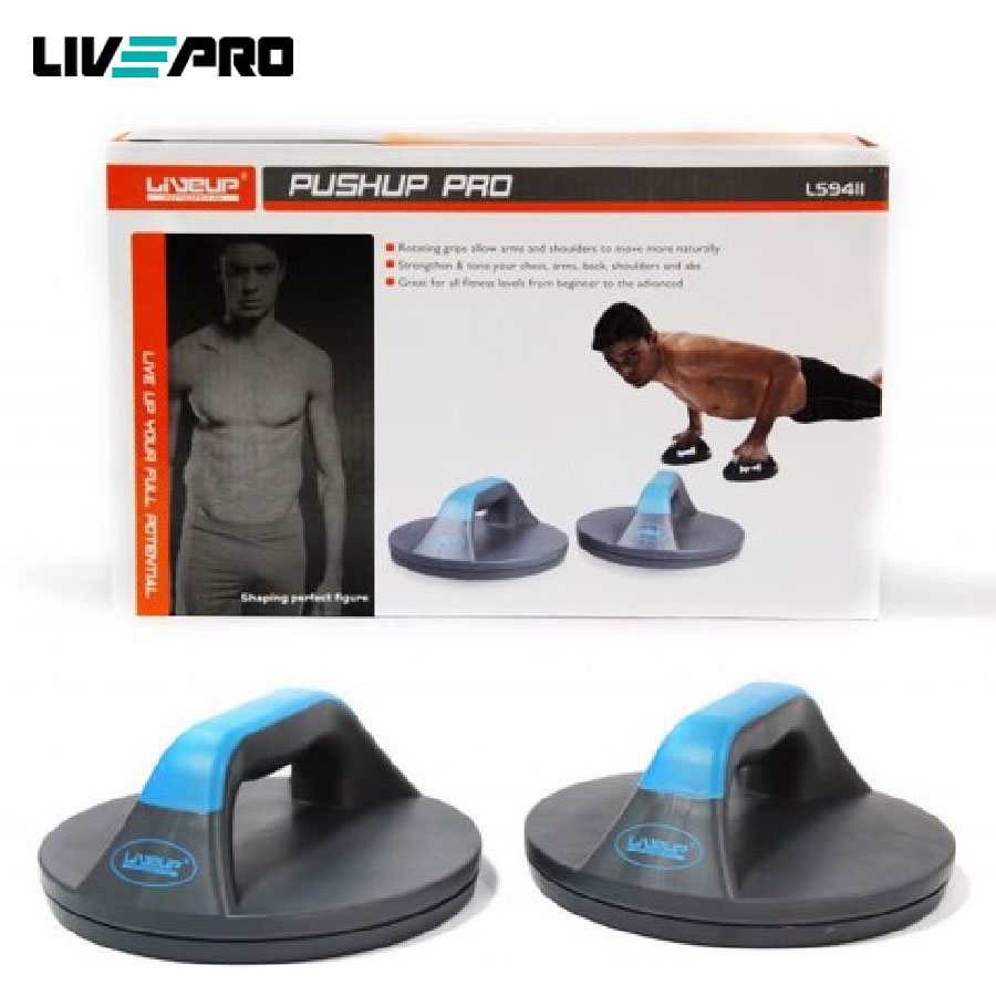 Dụng Cụ Tập Hít Đất Liveup Push Up Pro