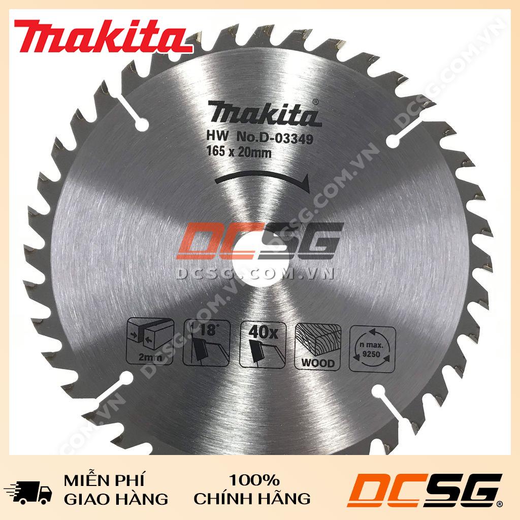 Đĩa Cắt Gỗ Makita 165 X20mm D-03349