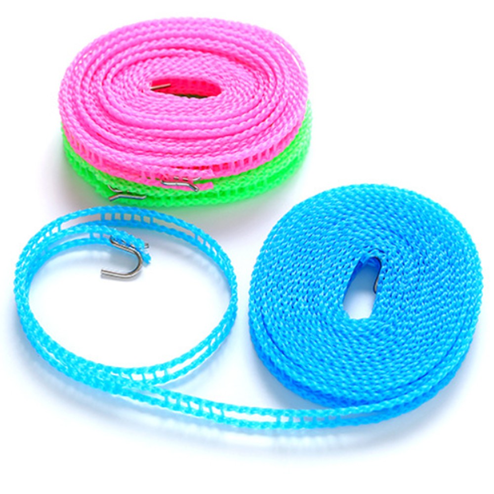 Bộ 2 dây phơi đồ thông minh (Xanh lá mạ)