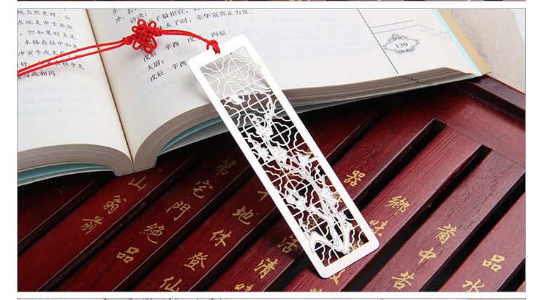 Bookmark kim loại phong cách Trung Hoa cổ