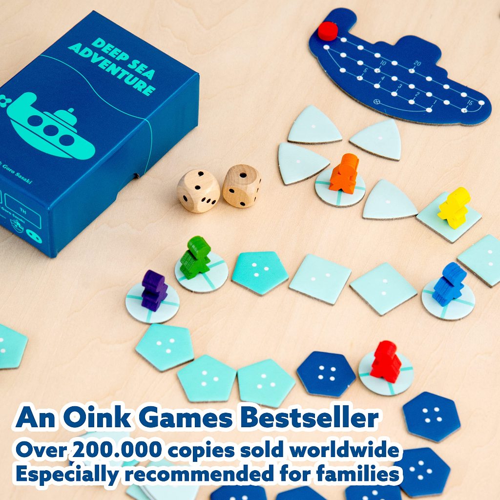 Boardgame Deep sea adventure - tàu ngầm may rủi