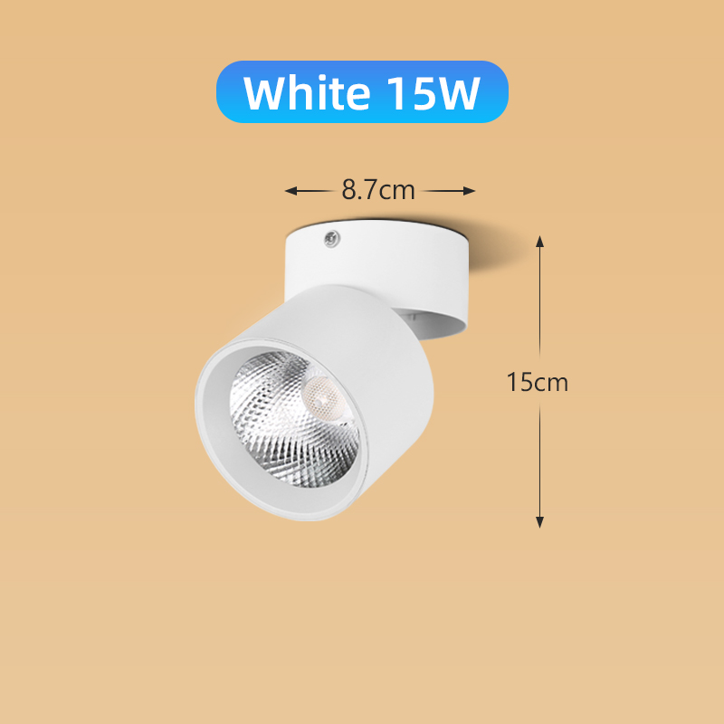 【NEW】 Led SpotLight 220V Spot light COB Ceiling Spots Lamp Led Downlight Foldable Fixture Track Light Indoor Lighting For Kitchen Home.