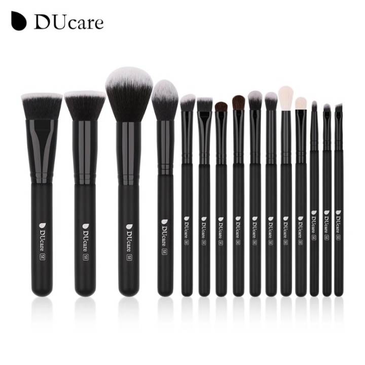 DUcare 15Pcs/Set Makeup Brushes, Professional Premium Synthetic Kabuki…