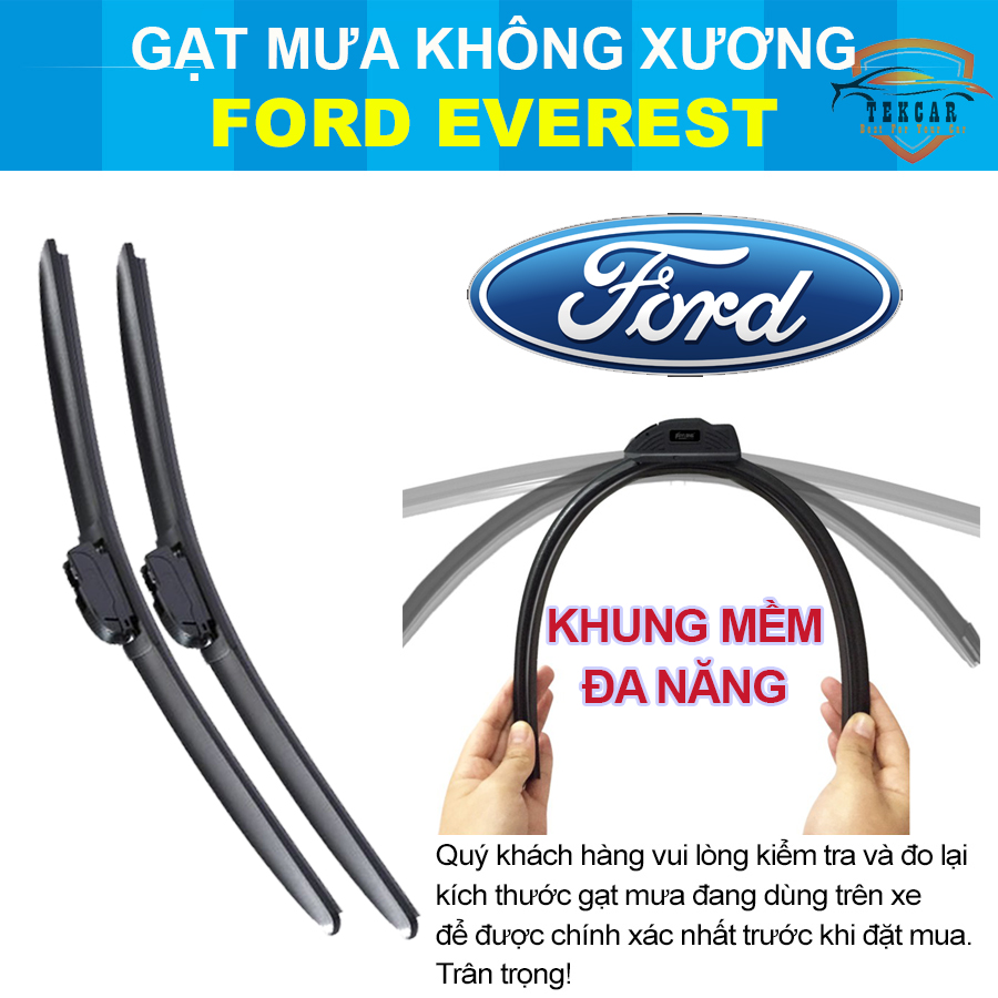 [1 pair-frame soft] car wipers Ford Everest squeegee automobile rain type No tongue skeleton luxury Silicon rain wiper blade Oto car 4,5,7 seat, pickup