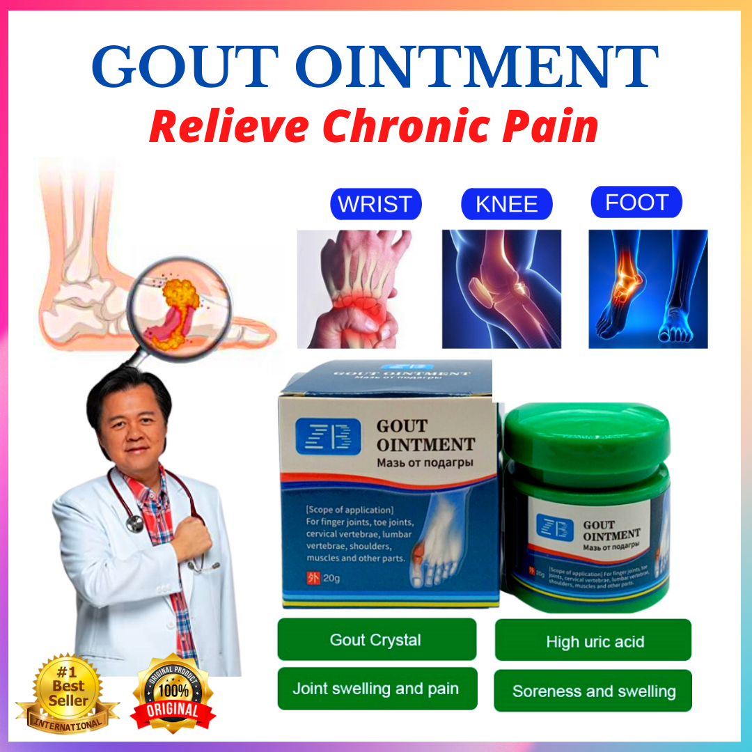 100 ORIGINAL 20g Gout Ointment Treatment Relief for Gout and Arthritis