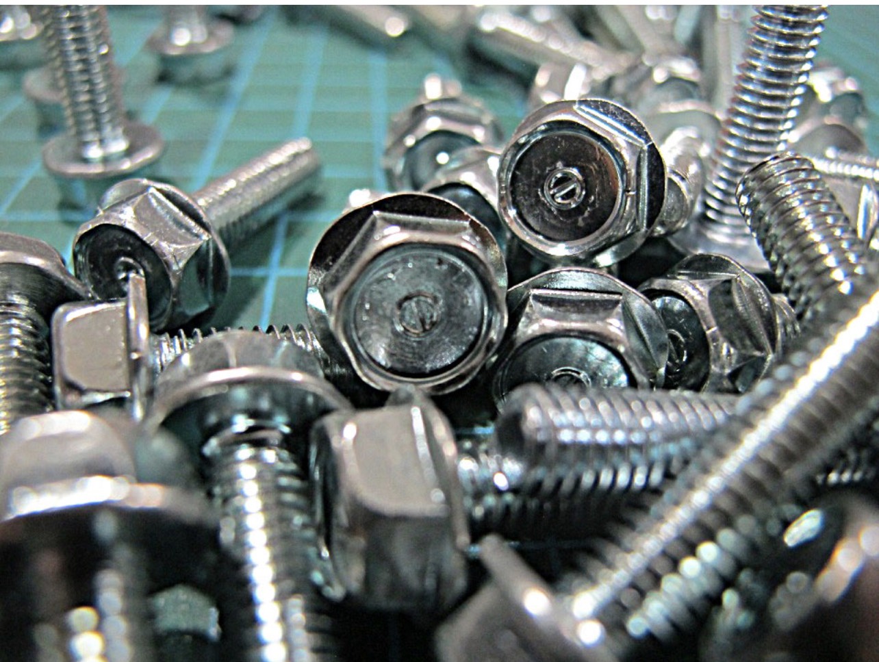 SET 10 Con Bulon Long Đền M6 x 25MM Răng Thuận