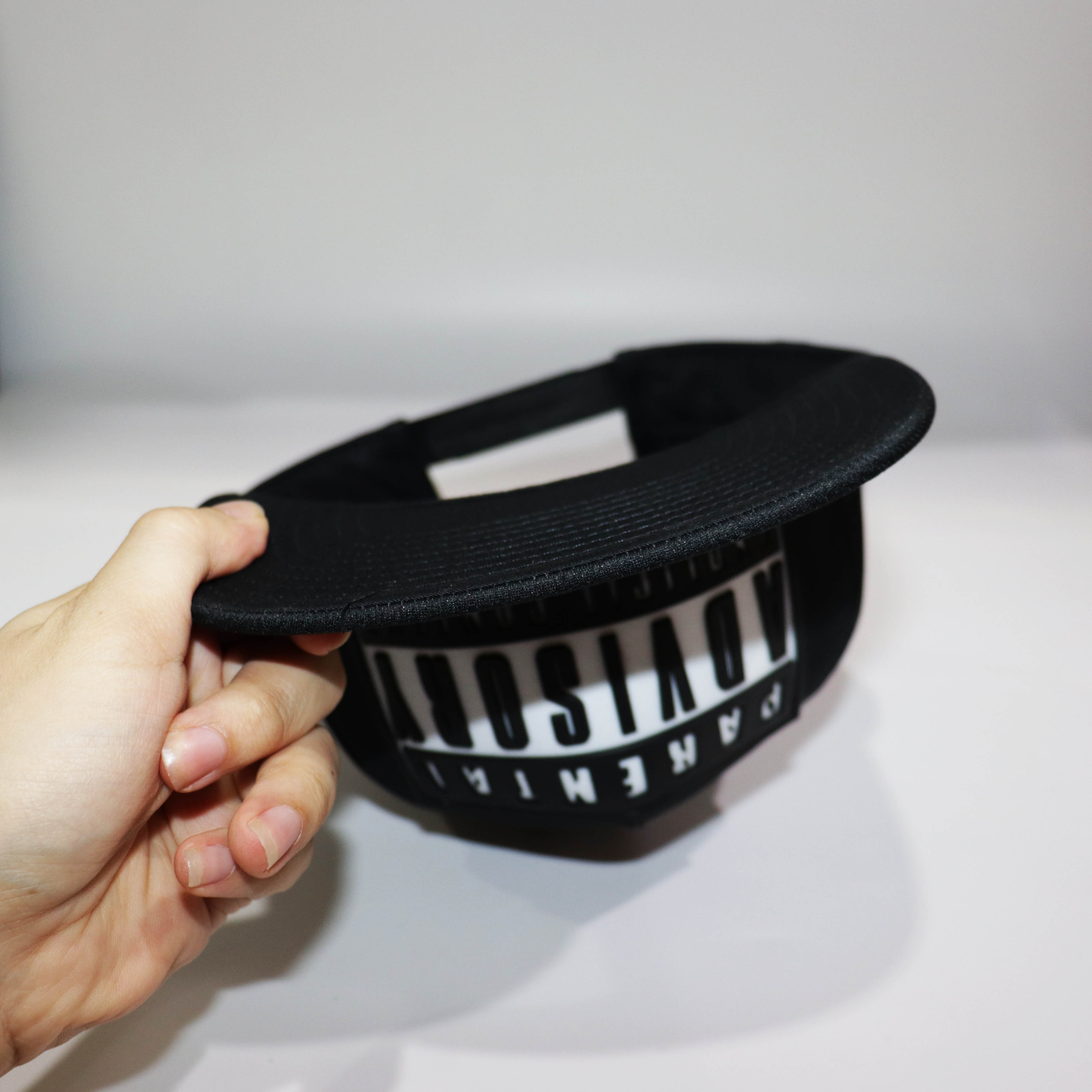 Nón Snapback Advisory Full Đen Logo Trắng- Mũ Lưỡi Trai- Nón Kết