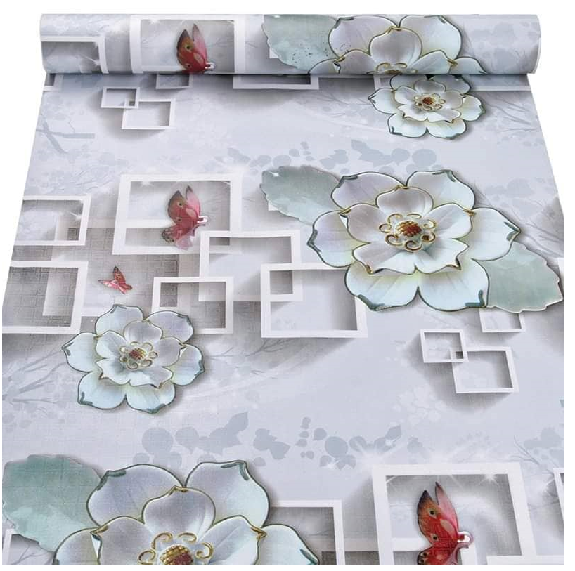 [HCM]decal 10m giấy dán tường cây trúc xanh khổ 45cm keo dán sẵn