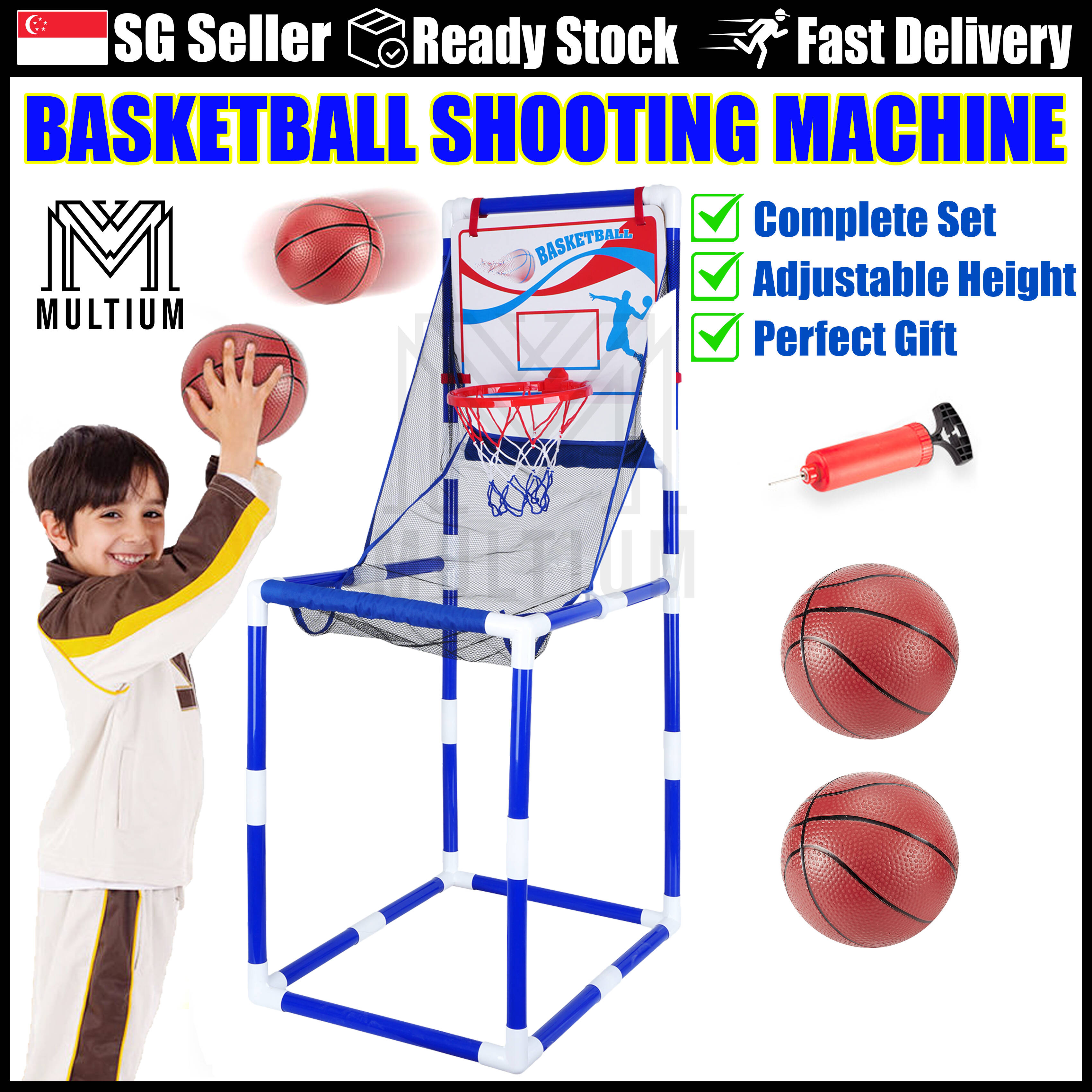 Basketball Shooting Machine Kids Basketball Hoop Toys Set, Arcade