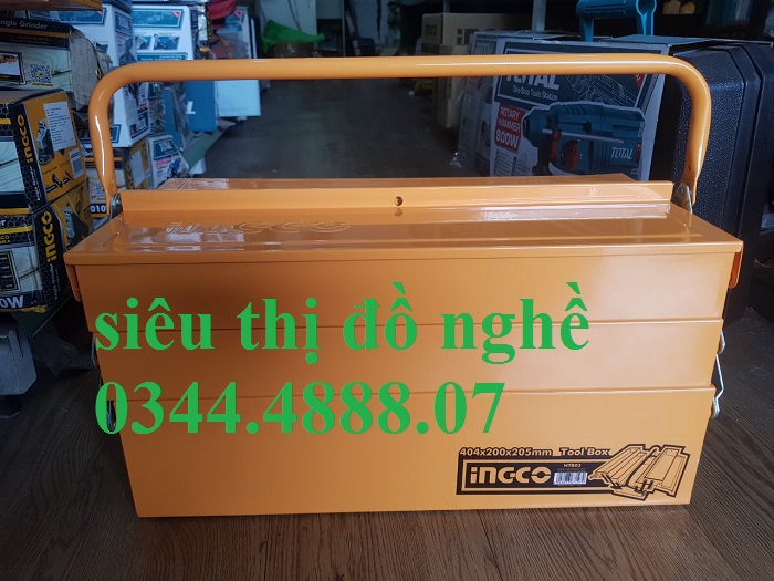 Hộp đựng đồ nghề (400x200x195mm) Ingco HTB03