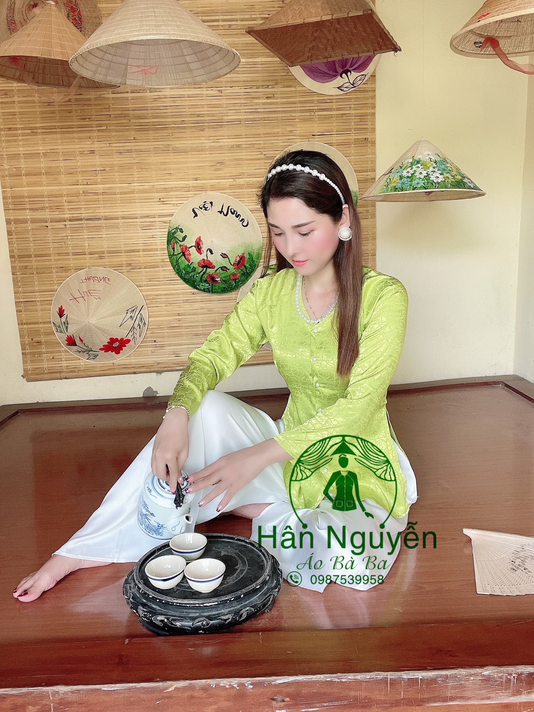 ÁO BÀ BA GẤM ĐÁ (ÁO LẺ)